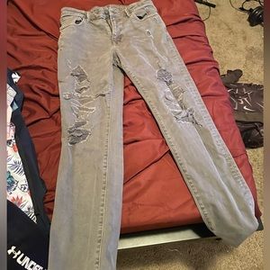 American eagle jeans with rips